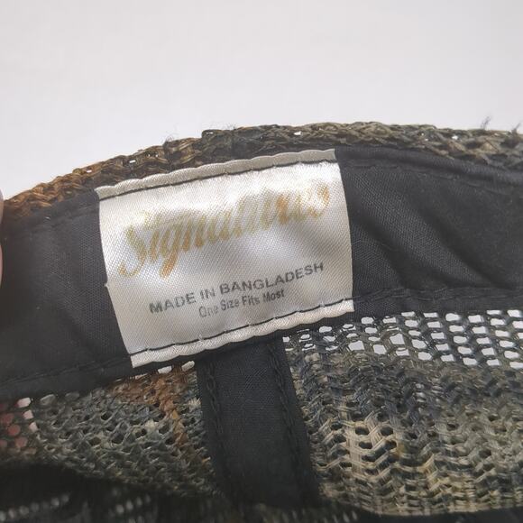 Winchester Snapback Trucker Cap Multicolor One Size Adjustable Mesh Back Camo - Picture 9 of 9